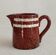 Set of 5 cups and 1 milk jug Mary Sarreguemines