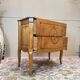 Cherry wood sauteuse commode from the transitional period, 18th century