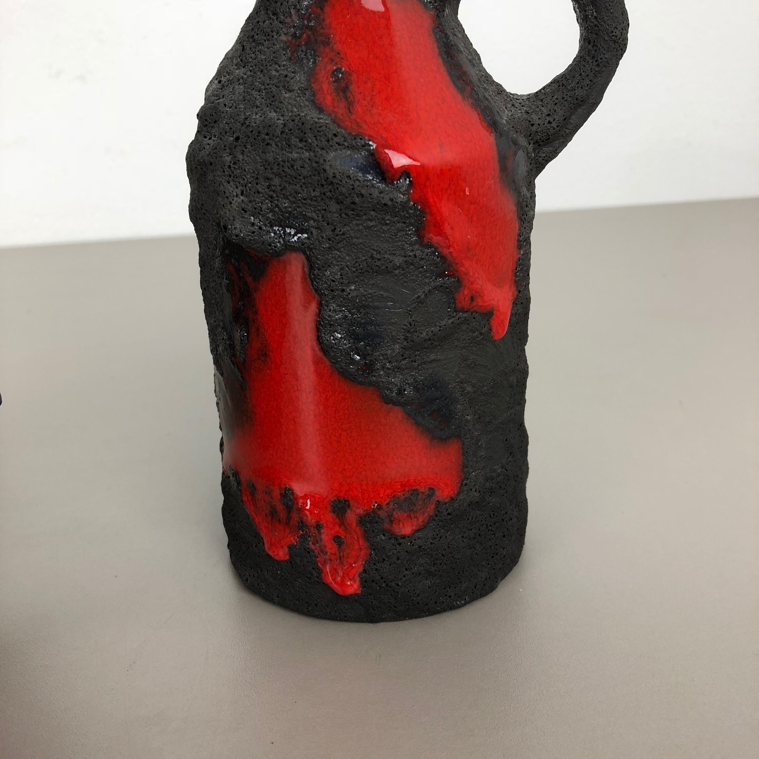 Set of 2 original ceramic studio pottery vase by Marei Ceramics, Germany, 1970