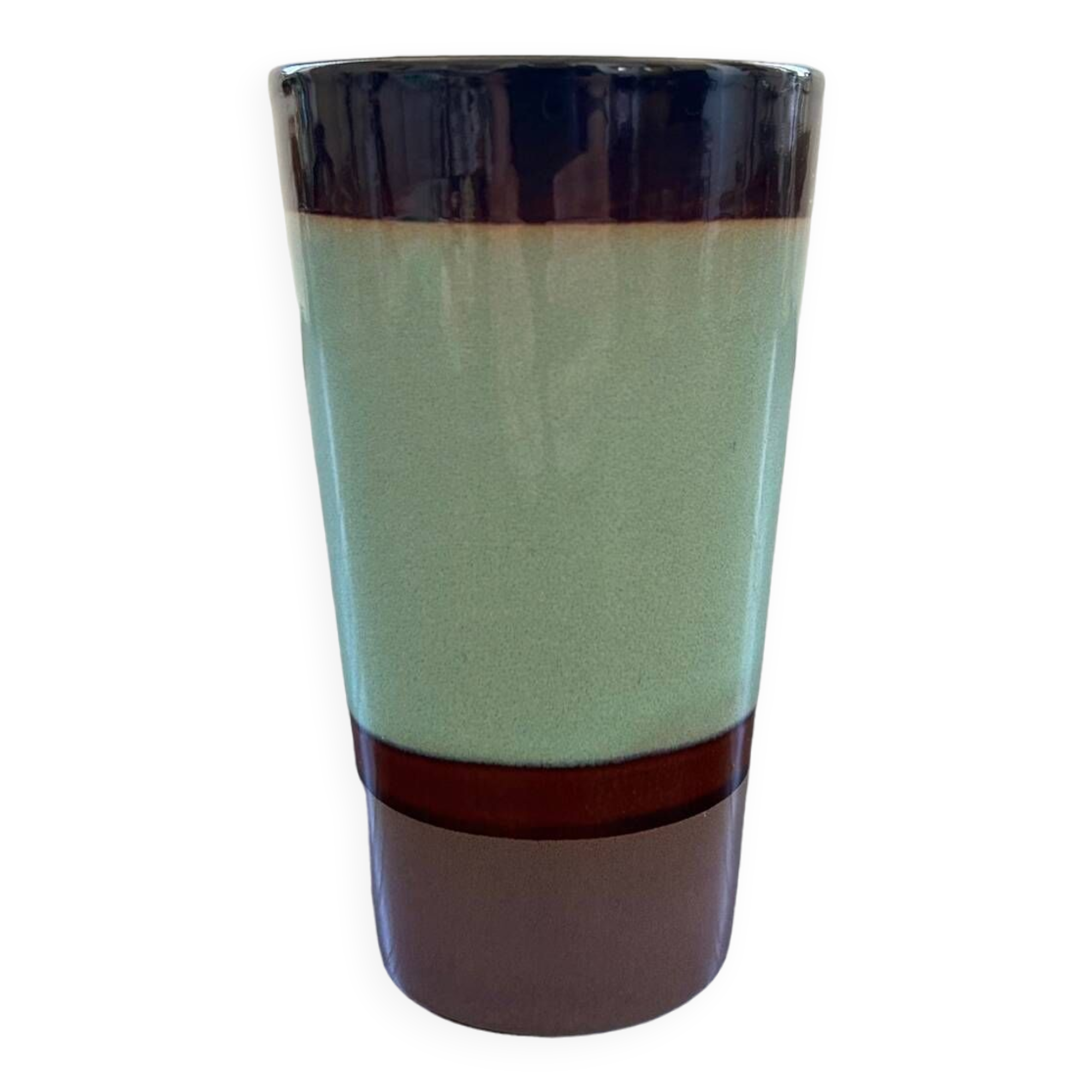 Small striped Scandinavian vase