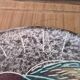 Fish plate Vallauris signed Borty, 1950s-60s