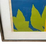 Lithograph entitled "Fra serena on rebecca et helena" by Erik Rasmussen