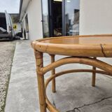 Table basse en rotin, 1960