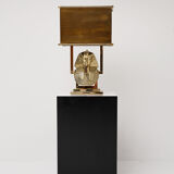 Brass table lamp