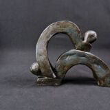 "Union of Movements" Contemporary and abstract terracotta sculpture