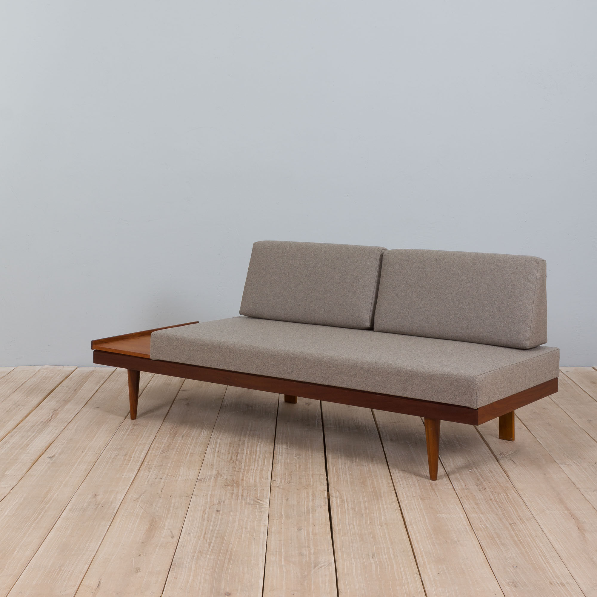 Teak Daybed Svanette With Side Table By Ingmar Relling For Swane Ekornes, 1960s