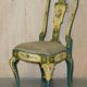 Pair of antique Regency chairs and matching table.