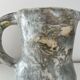 Brutalist pitcher signed PM