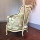 Silk bergère chair