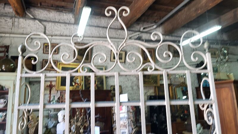 Etagere boulangere ancienne en fer forge a 5 niveaux
