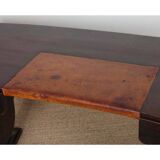Art Deco desk in oak and leather from the 1930s