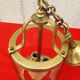Vestibule lantern 3 lights in gilded bronze n°2