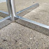 Design chrome oval table