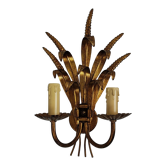 Wall lamp "ears of wheat"