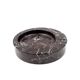 Sergio Asti, red Levanto marble ashtray bowl, UP&UP Carrara Italy, 1970s
