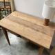 Bureau en chêne / table de ferme