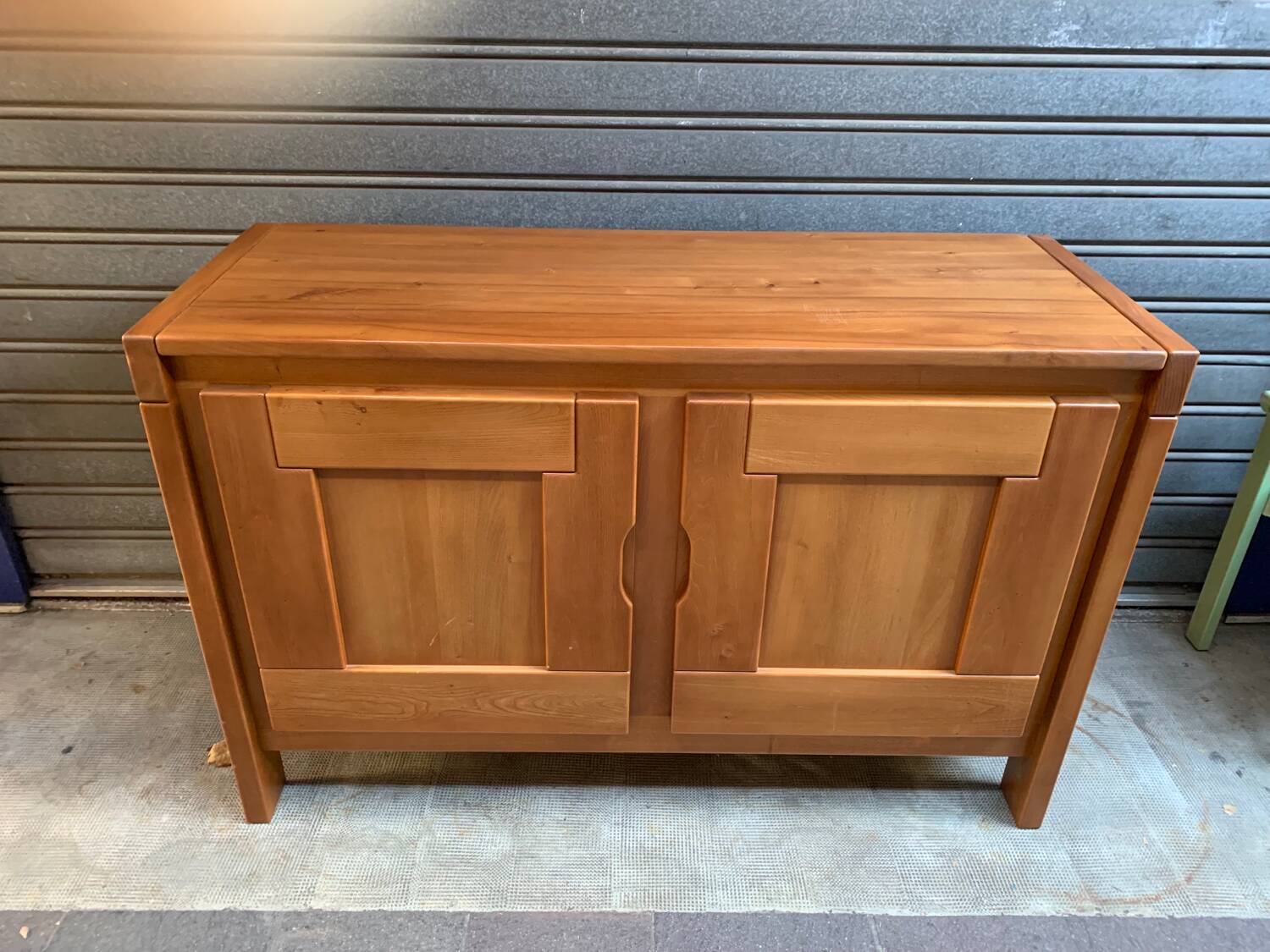 Small solid elm sideboard Maison Regain 80'