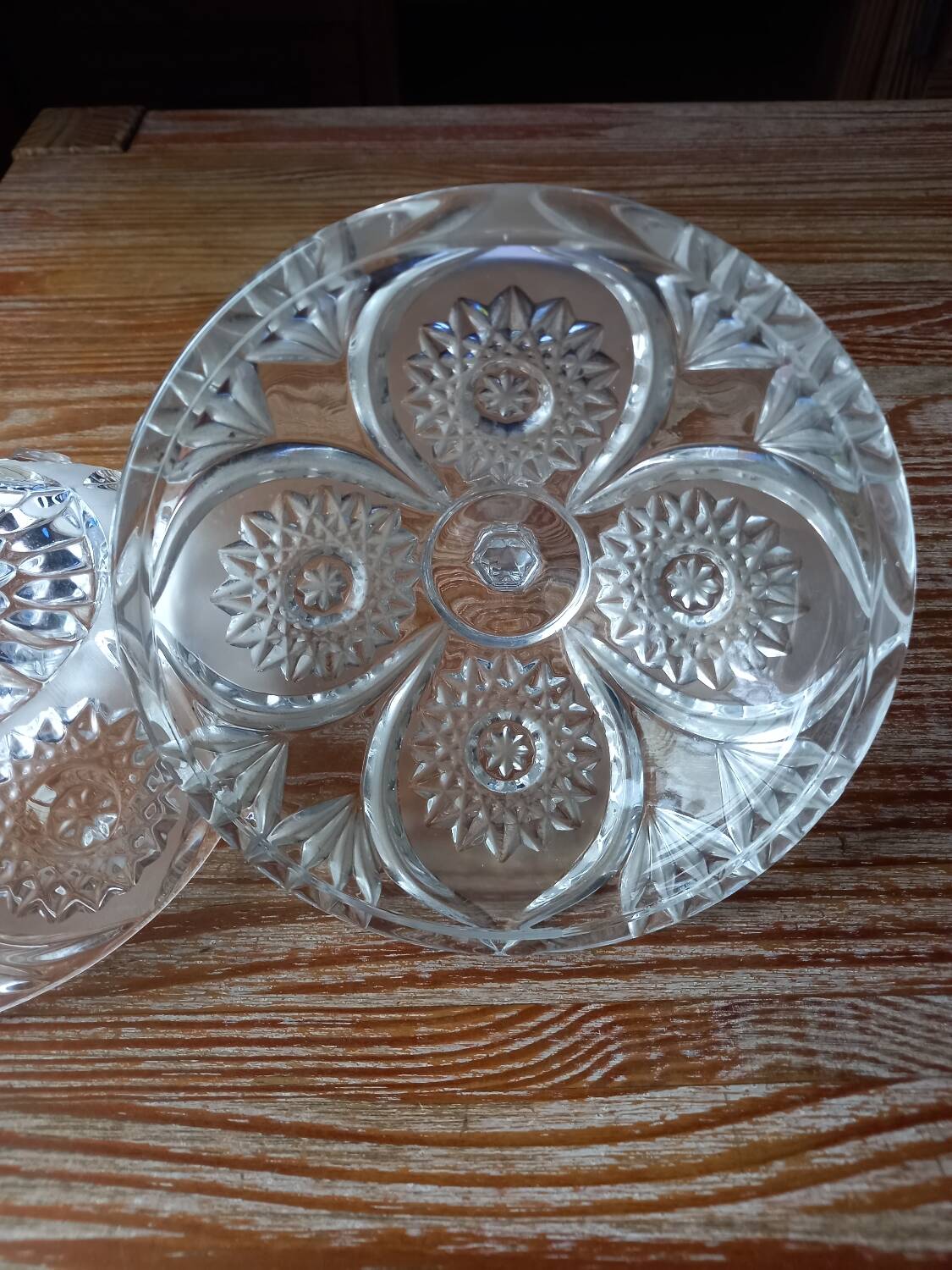 Crystal candy dish