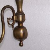 Pair of metal wall sconces