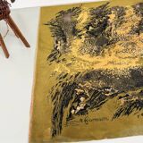 René Fumeron wool rug, 1960, Nevada model