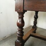 Table de ferme massive en chêne