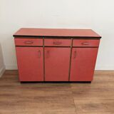 Binte sideboard in red formica