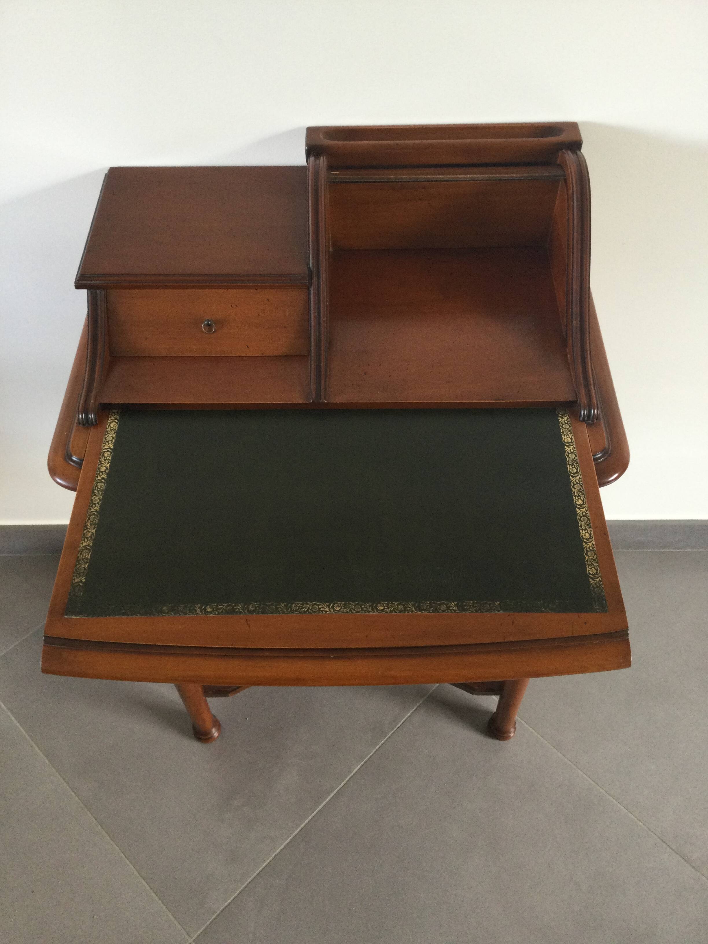 Cherry wood writing unit