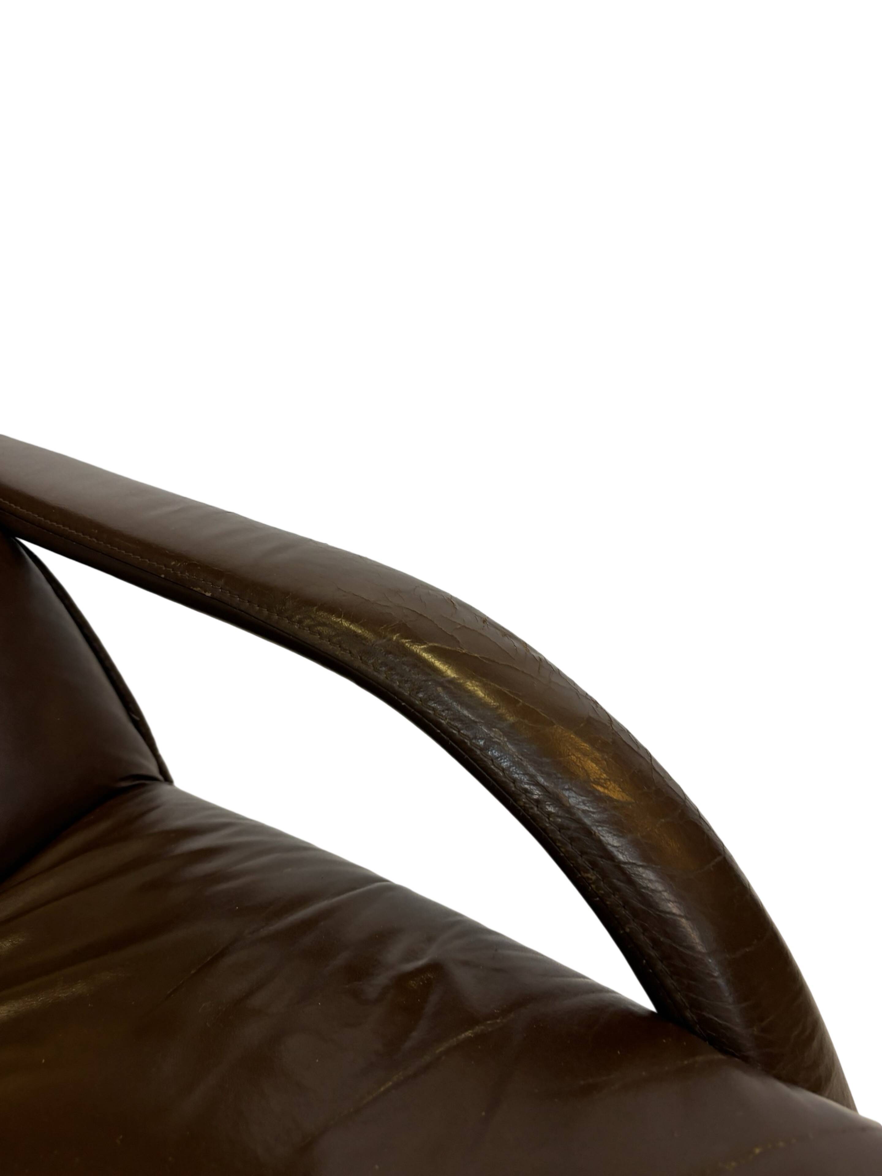 Vintage Artifort lounge chair Geoffrey Harcourt Design Easy Chair