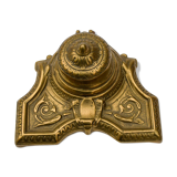 Ink Art Nouveau old vintage gilded bronze