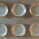 Cups series of six porcelain Hutschenreuther Selb Germany