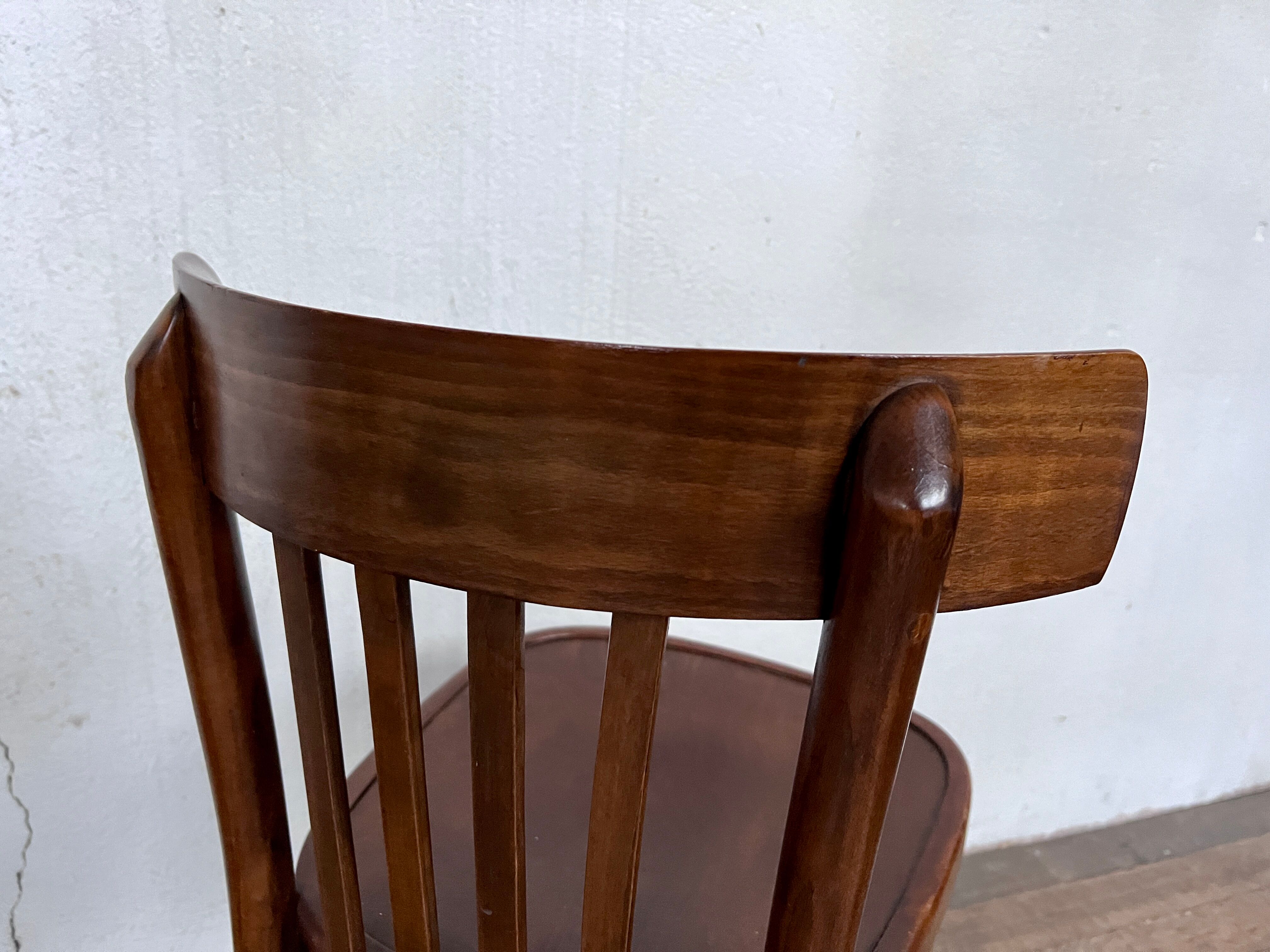 Pair of vintage Parisian bistro chair barter 195