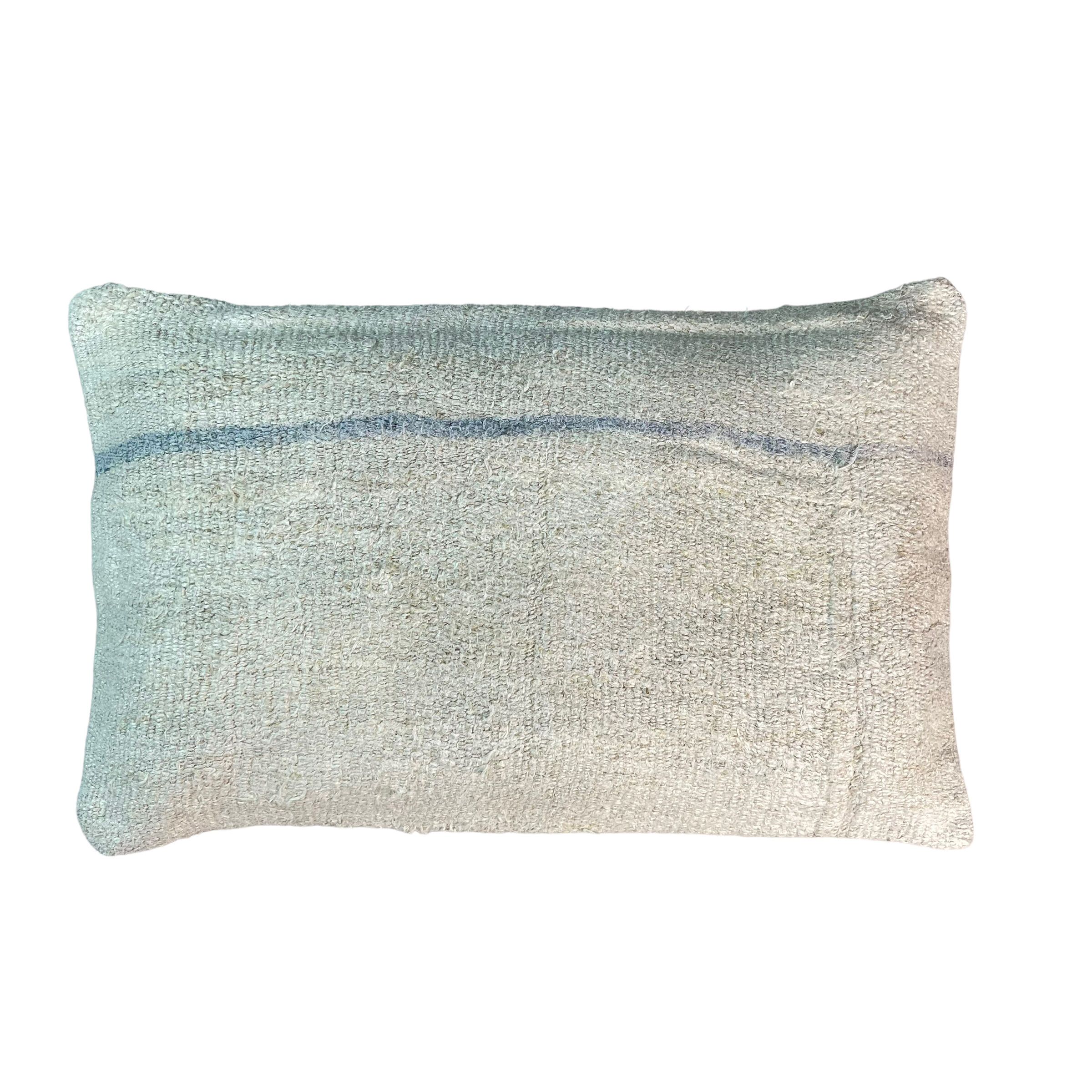 Vintage turkish handmade kilim cushion cover , 30 x 50 cm