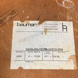 Chaise bistrot Baumann  1960