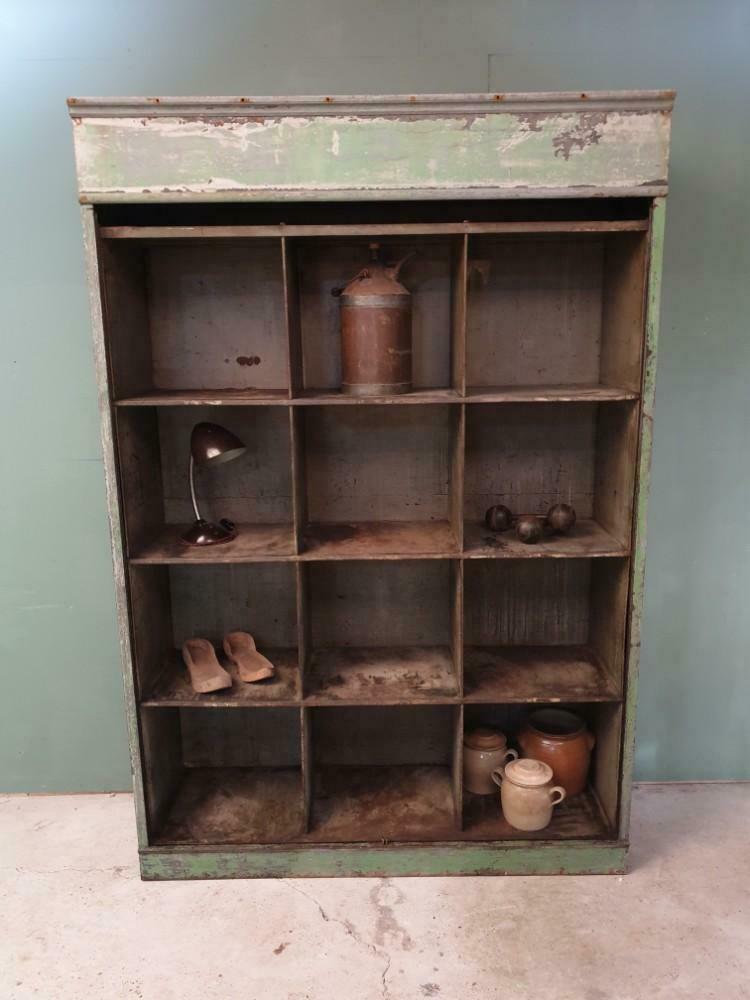 Industrial cupboard bookcase notary cupboard 1920 Strafor