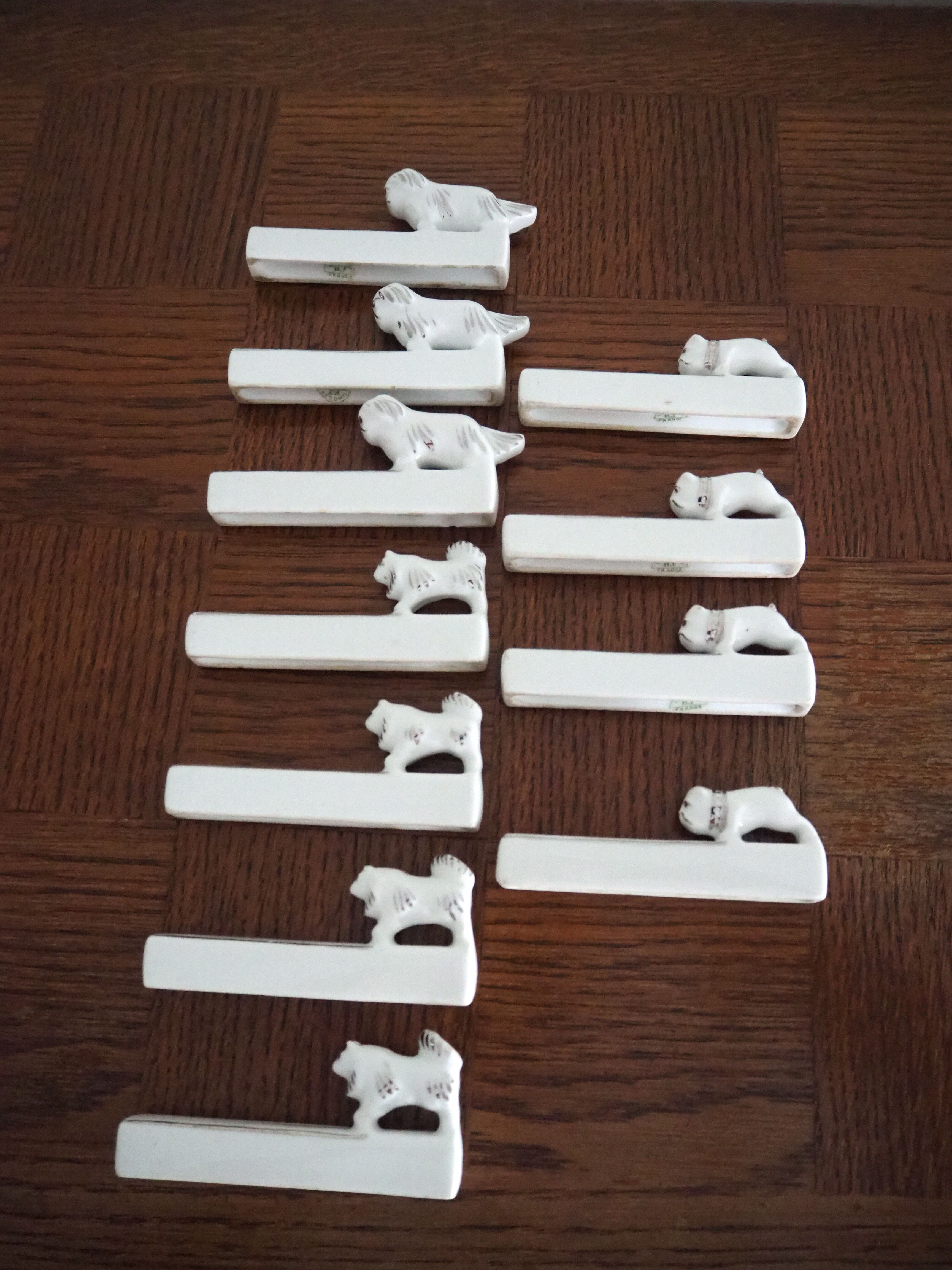 11 canine knife holders – Limoges - ht - France