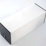 Minimal vintage sixties perspex bathroom light