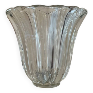Vase signé en cristal