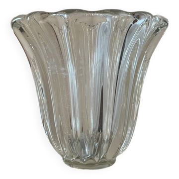 Vase signé en cristal