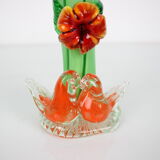 Mid-century glass vase, 1960's.