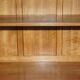 Pair of Robert Mouseman Thompson oak carved bookshelves.