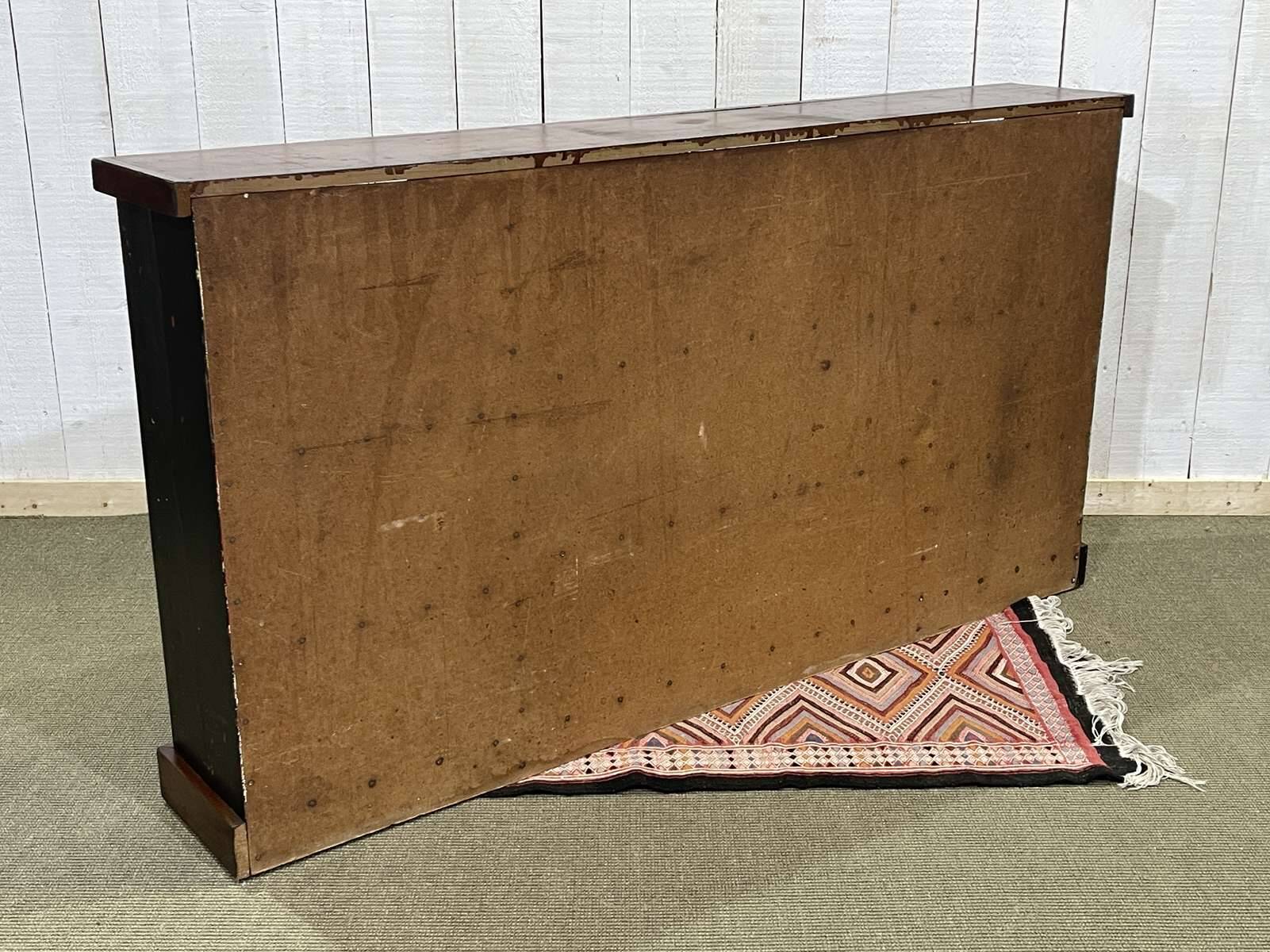 70s fir bookcase shelf