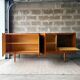 Vintage Scandinavian teak sideboard - 1960s/70s