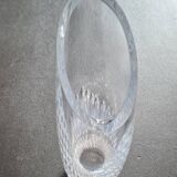 Designer crystal vase