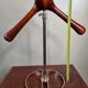 Old coat rack design "molecule" in metal and wood adjustable