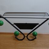 Vintage wall coat rack