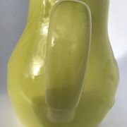 Yellow pitcher bird earthenware Vercor light relief