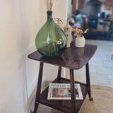 Side table or server on vintage casters