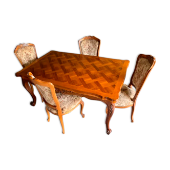 Table et 5 chaises