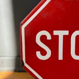 Stop sign original 1970
