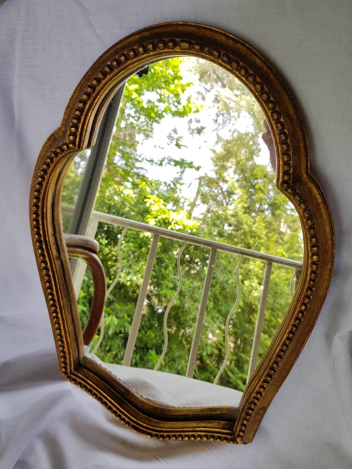 Miroir doré vintage